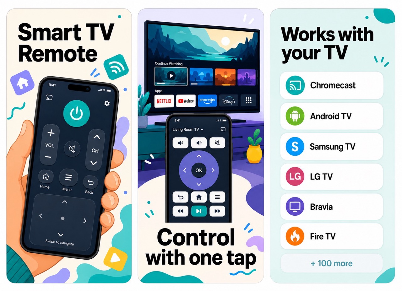 Premium app screenshot style